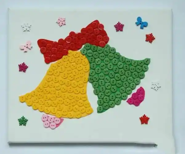 diy超萌的纽扣创意画系列大全图