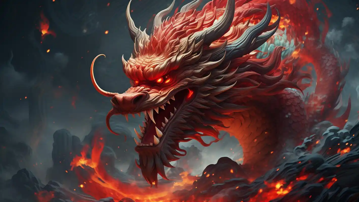 霸气侧漏的龙头壁纸来啦93