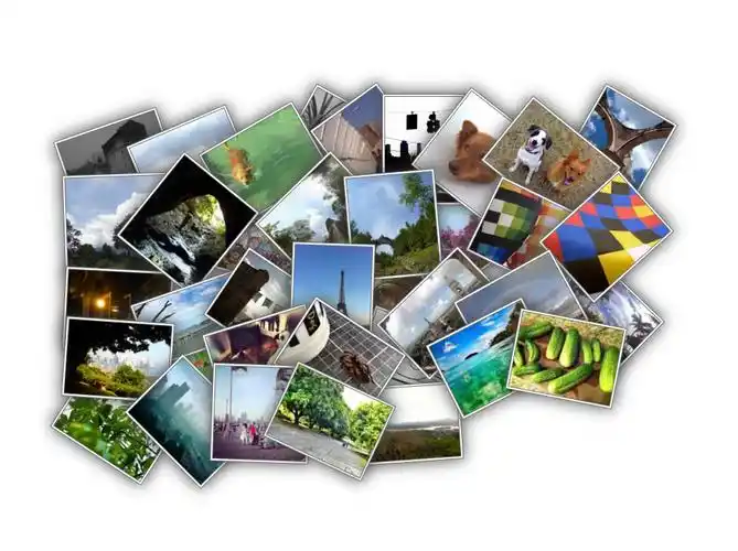 jquery图片层叠样式照片墙插件