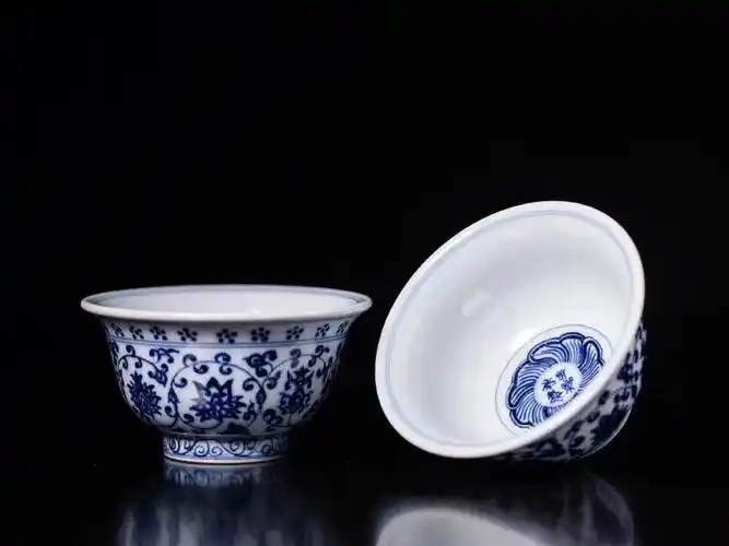 茶生活美学大明永乐压手杯一比一复刻