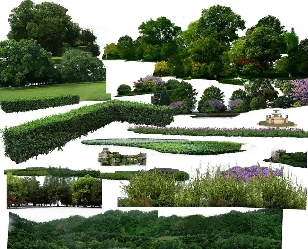 园林景观后期psd素材丨免费领取