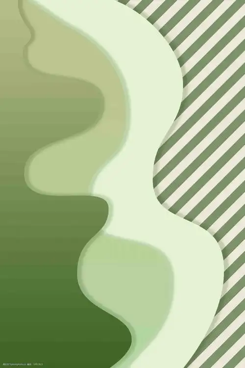 绿色简约时尚背景