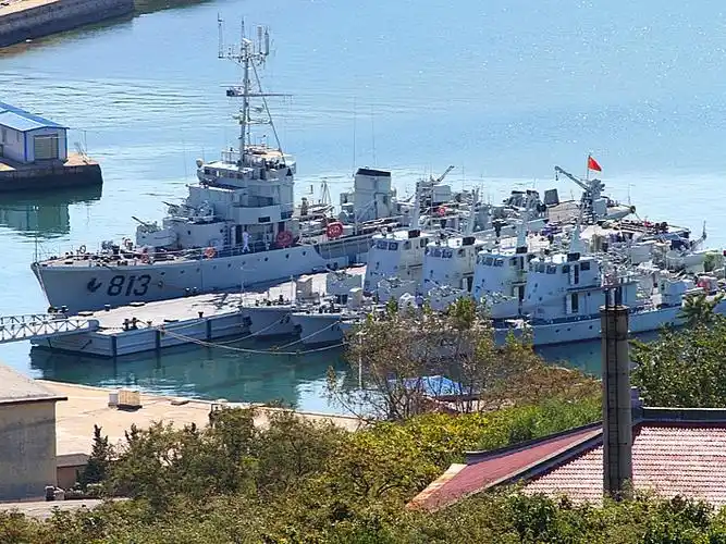 辽宁大连旅顺军港 如今也是入画一景