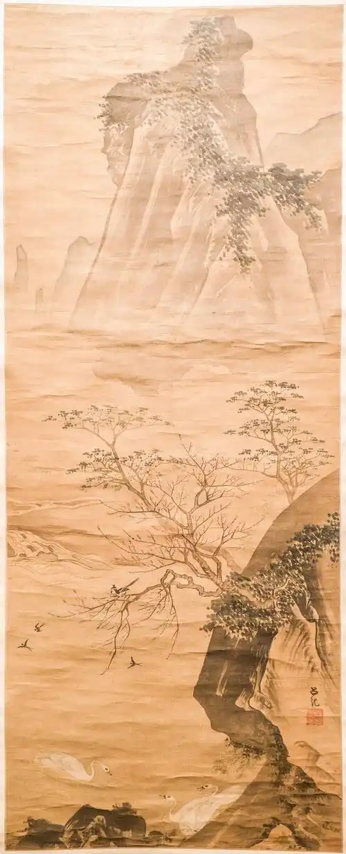 立轴之秀江山如画辽宁博物馆馆藏中国古代立轴山水画展下
