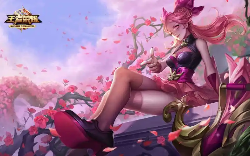 《王者荣耀》最新英雄原画高清桌面壁纸