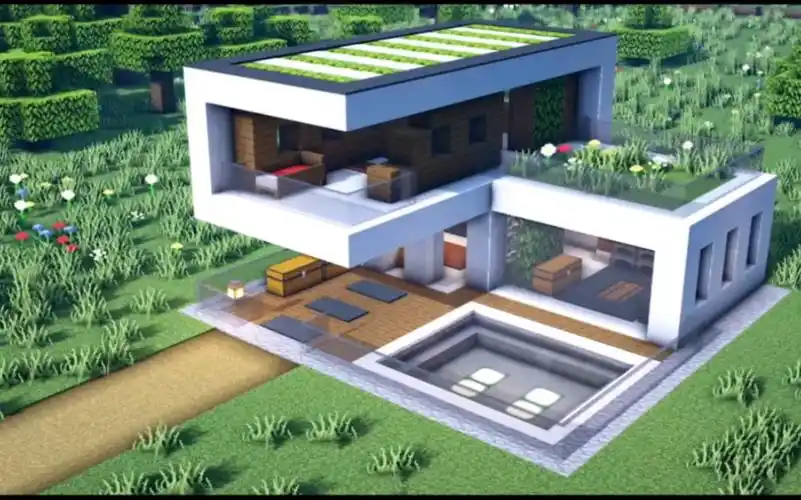 我的世界现代豪华别墅