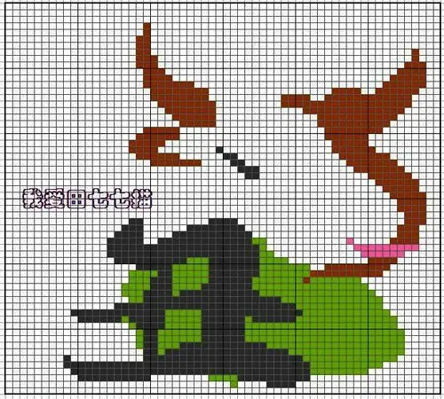 十二生肖编织图案