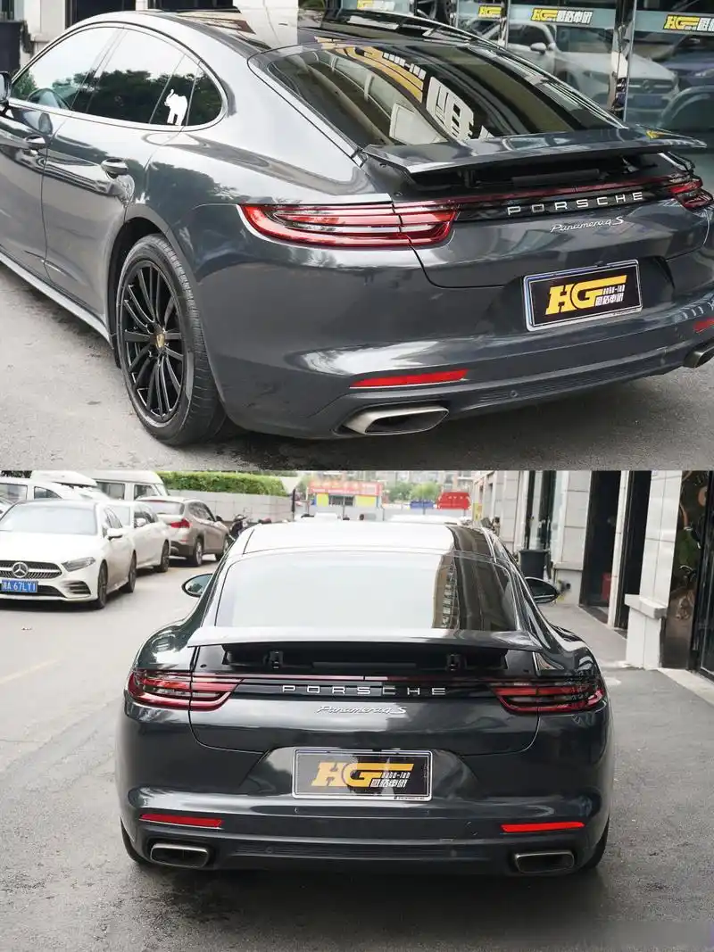 保时捷帕拉梅拉|金属漆火山灰  非常有质感的颜色,一眼就被其高贵优雅