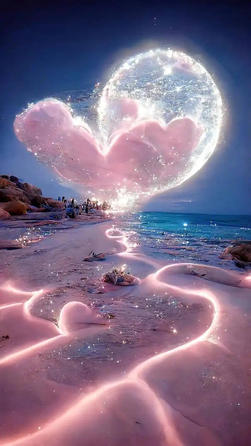 人间仙境美如画 #绝美壁纸 - 抖音