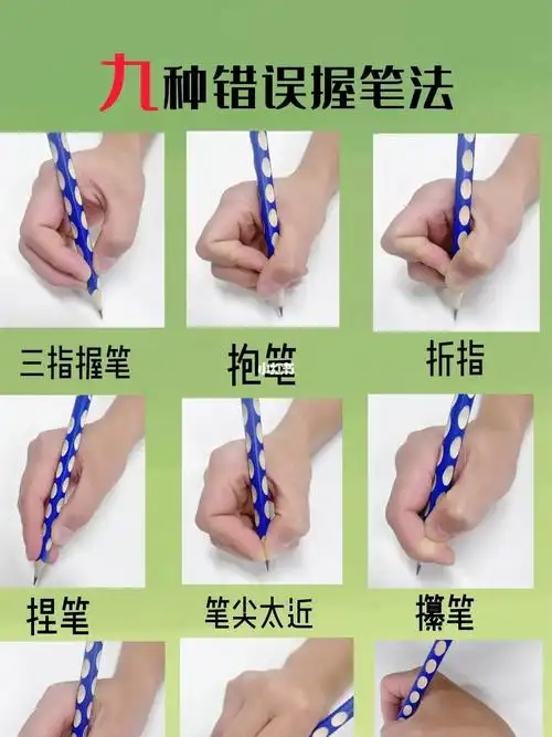 少儿硬笔书法   #写字启蒙   #正确握笔