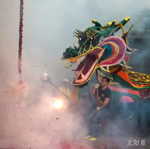 龙腾天下-----拍于新会三江镇新春游龙