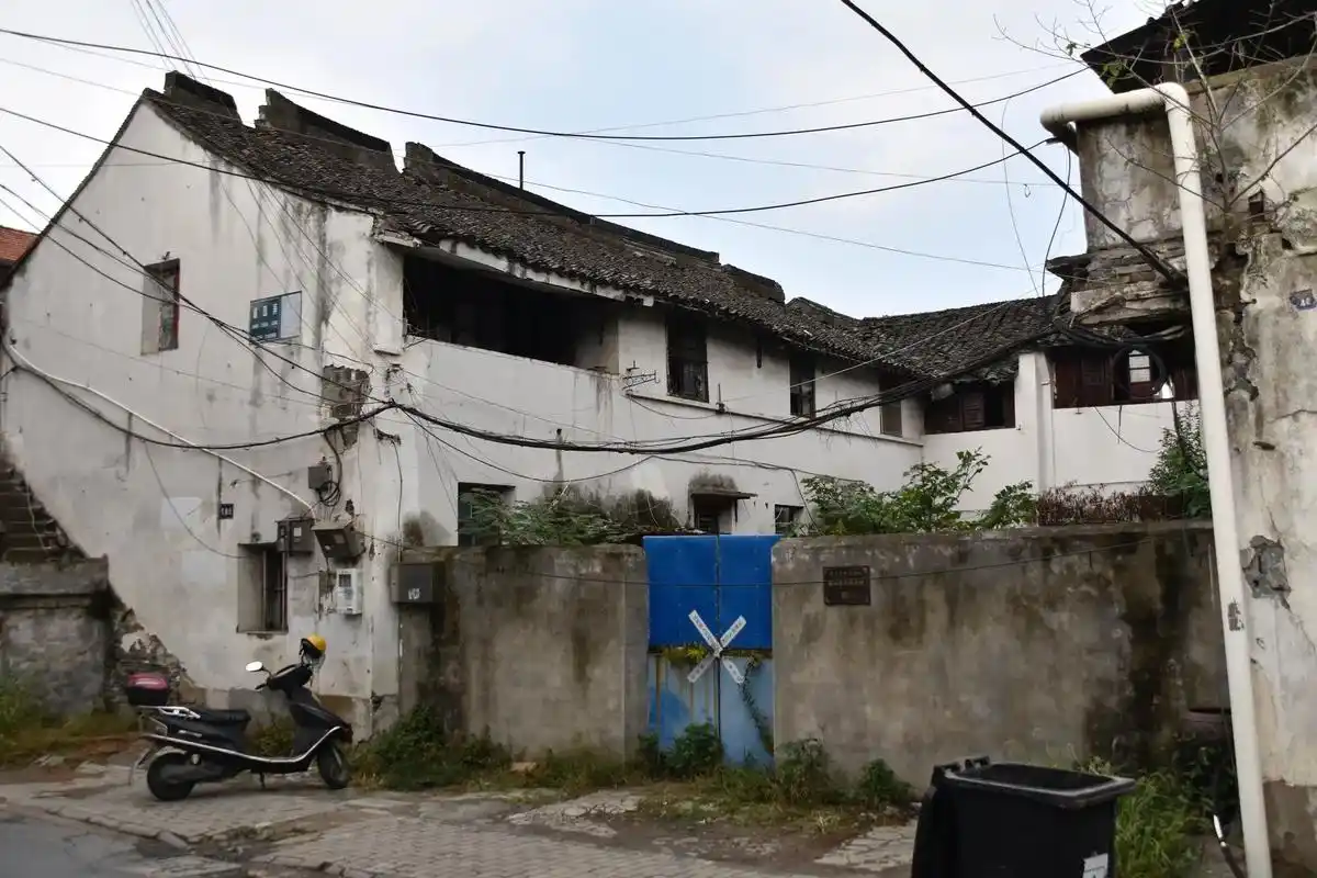 新篁镇留存不多的老建筑之一酱园弄马宅.