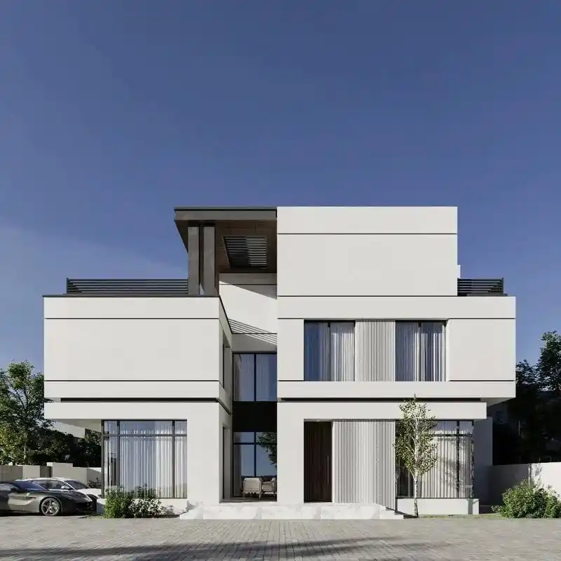 极简现代风别墅设计图纸合集.