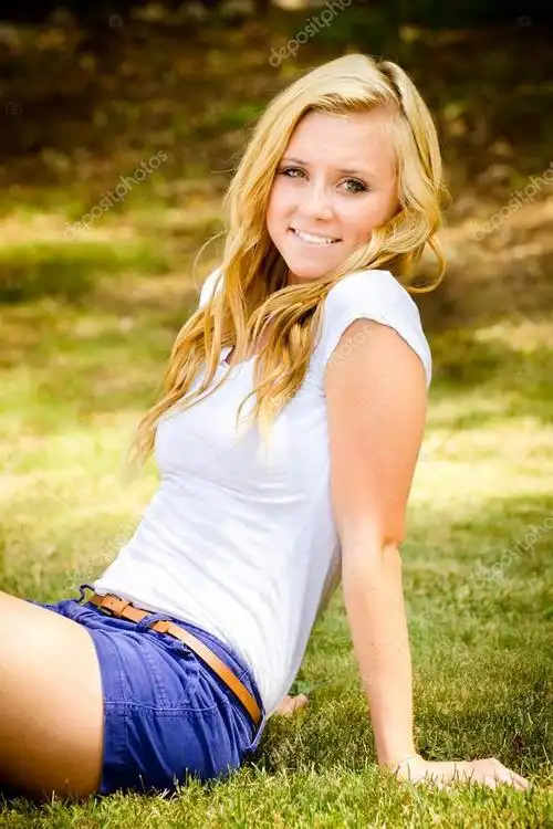 summer portrait of happy smiling pretty teenage girl outdoors