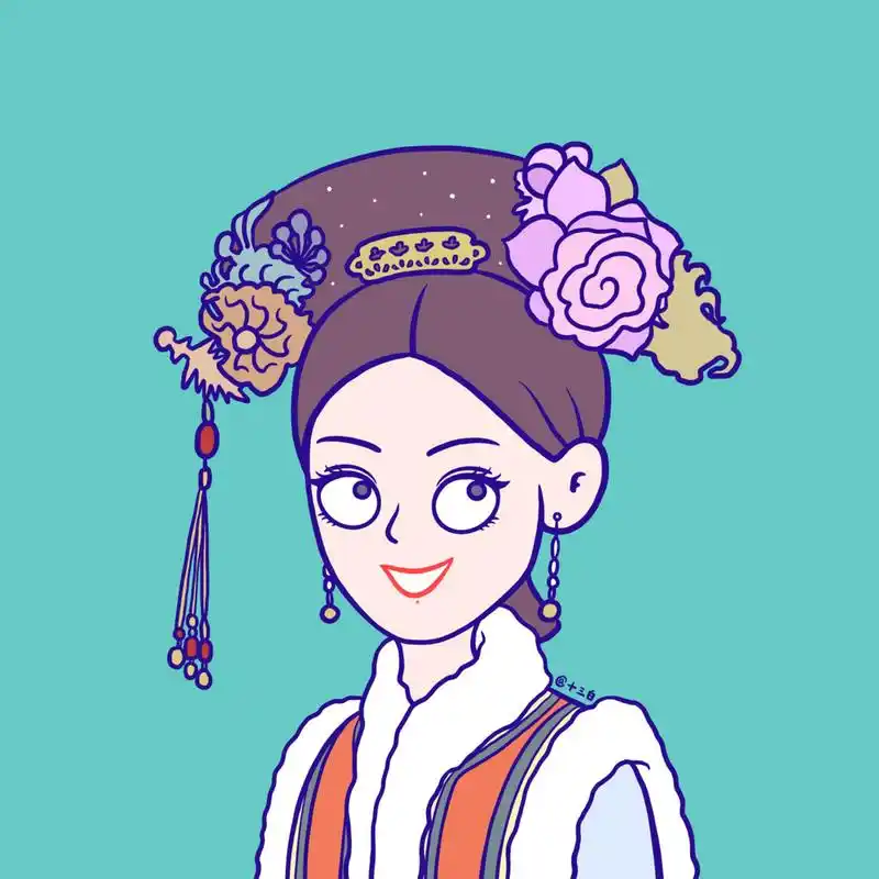 甄嬛传女主头像第16615波 卡通漫画角色形象 #我是原创插画师