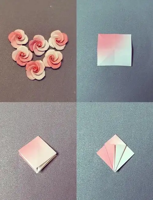 🌹小玫瑰折纸教程大揭秘!💐