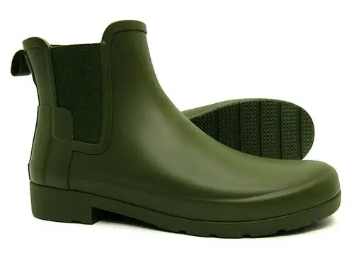 册绿色original refined chelsea atlas green雷恩长筒靴高筒靴猎人