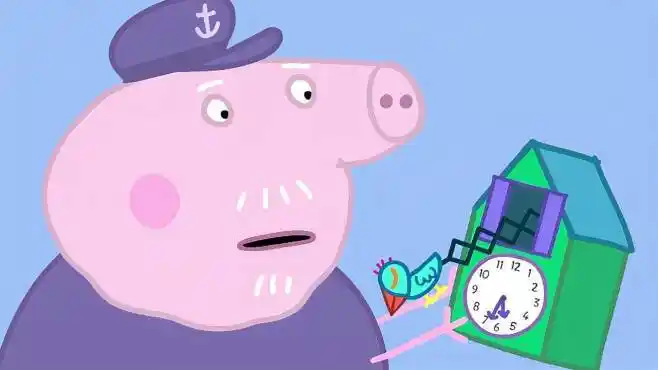 小猪佩奇:佩奇在玩电脑,猪爷爷:我们要留下它!