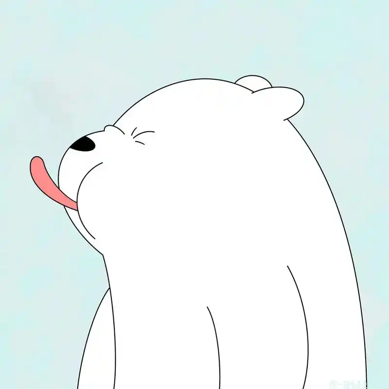 咱们裸熊头像|lce bear
