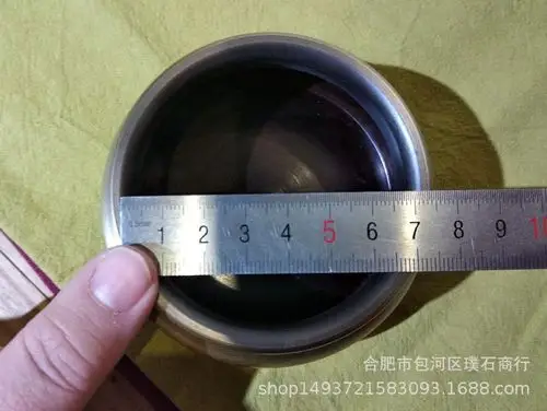 仿古中号三足供奉炉 净口径7厘米 高5厘米