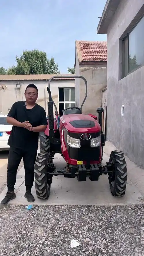 世纪红504拖拉机 - 抖音