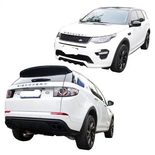 路虎发现神行中网改装海外版大包围svr运动四出包围侧裙改 私人