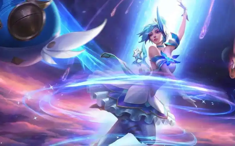 【英雄联盟手游】星之守护者-发条魔灵·奥莉安娜-皮肤预览!