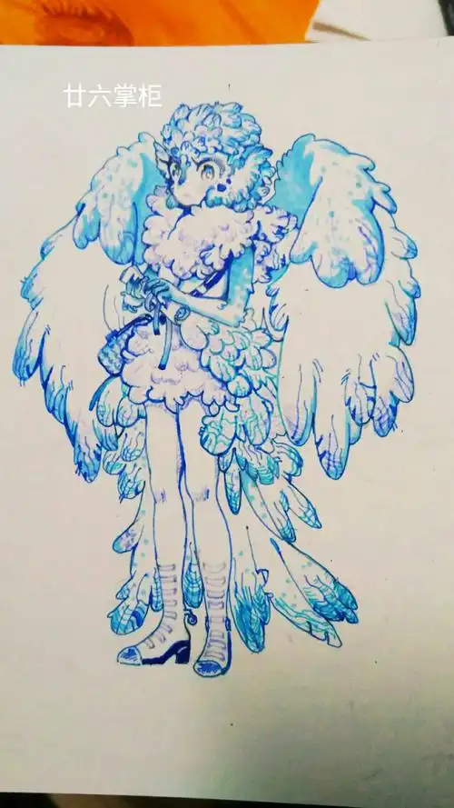 自家虎皮的拟人,这只大名叫秃瓢,是家里带头造反的刁民头子