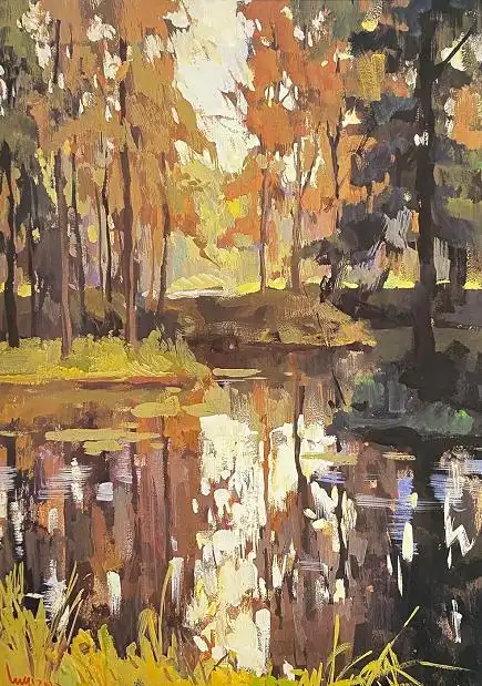 经典重现 —陆琦水粉写生风景作品选_水粉学堂_零二七艺考