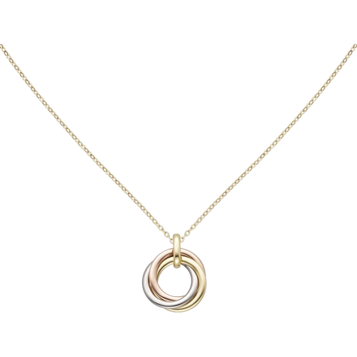 trinity项链 18k白金,18k黄金,18k玫瑰金