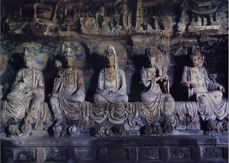 华严洞十二圆觉局部