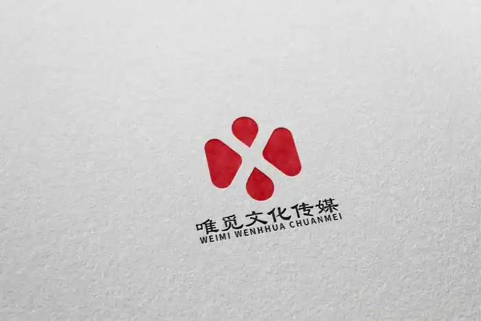 唯觅文化传媒logo设计