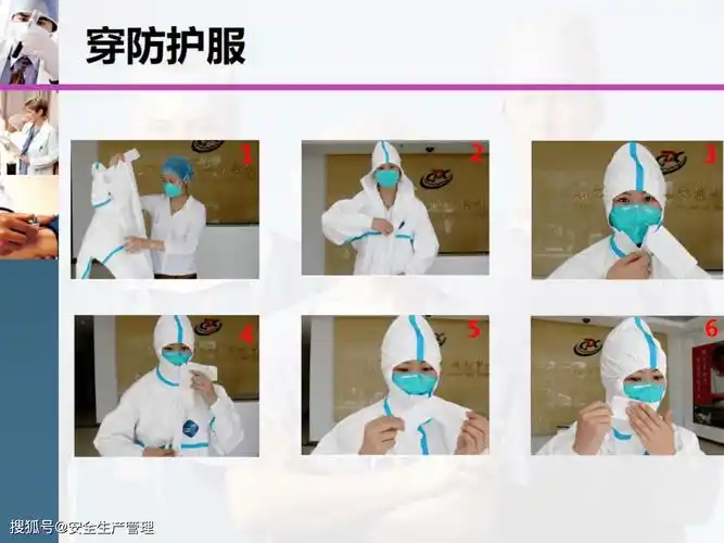 新冠疫情防控防护服穿脱流程