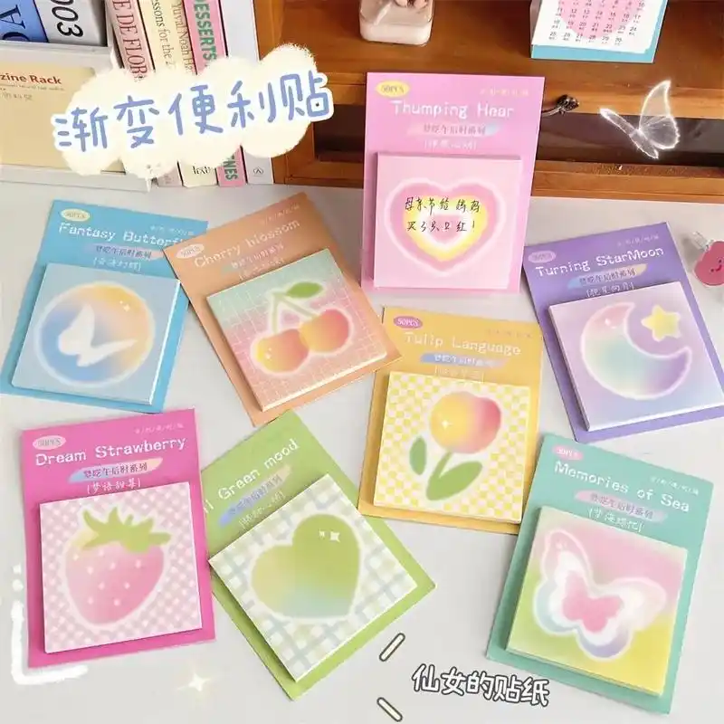 水果图案的便利贴 也太好看啦!#抖音图文来了 - 抖音