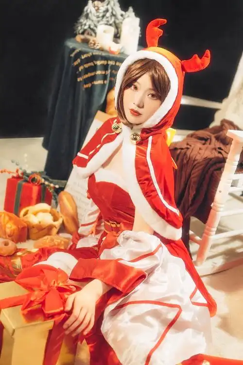 cos正片王者荣耀貂蝉圣诞恋歌