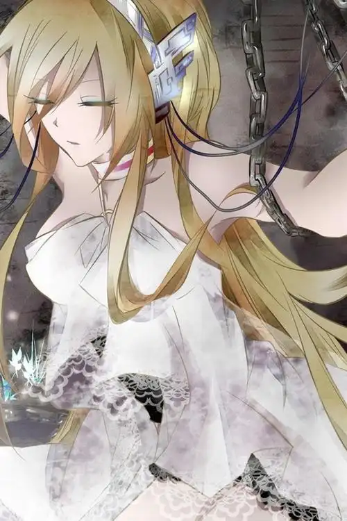 iphone 壁纸 被锁链锁住的动漫女孩