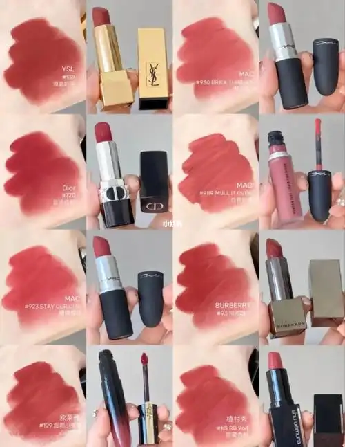 品牌口红