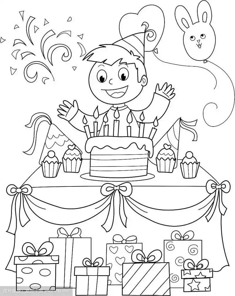 快乐的生日聚会