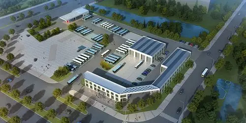 浙江天台县始丰新城公共交通枢纽站场规划与建筑设计