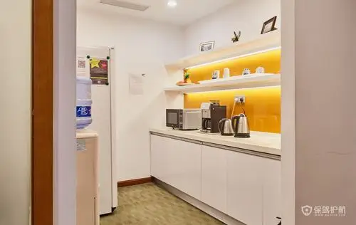 5平开放式办公室茶水间设计图