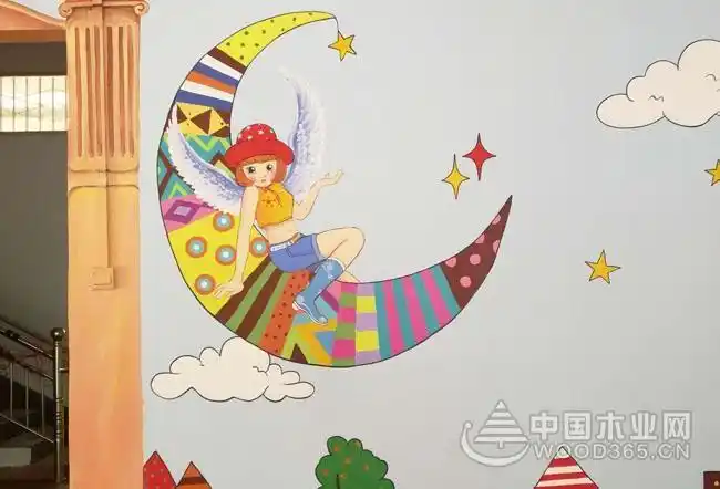 10款创意幼儿园手绘墙画效果图片赏析