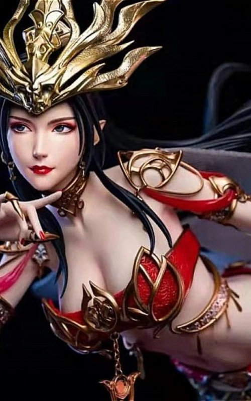 预售正版授权testudio斗破苍穹雕像系列美杜莎手办