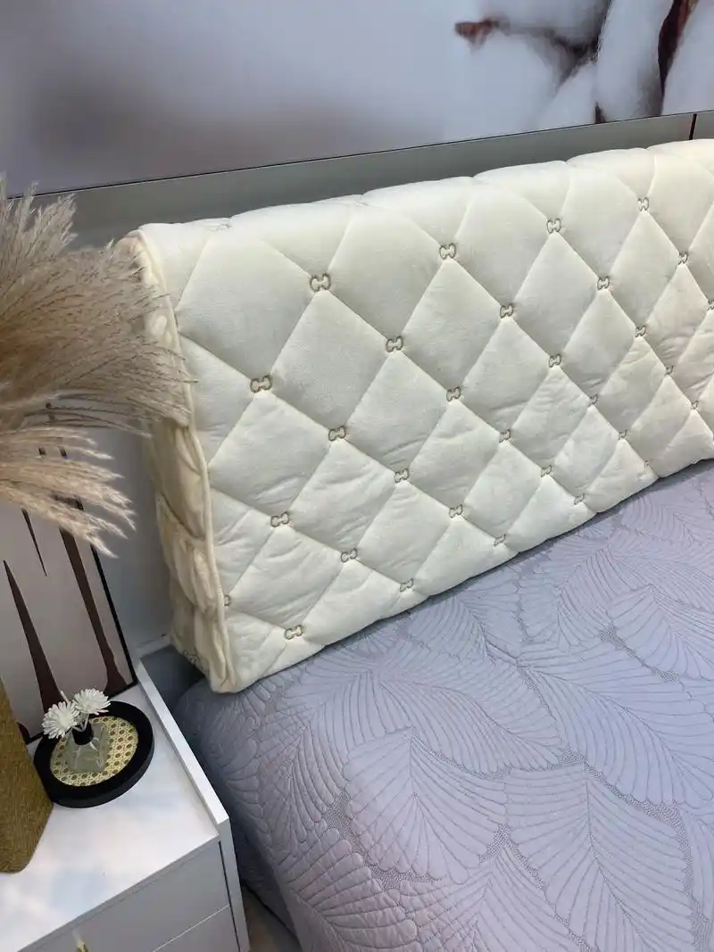 秋冬加厚绒款床头罩套