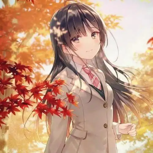 青春校园风女生头像动漫高清图片