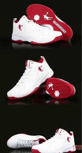 乔丹夏季篮球鞋男士白蓝色运动鞋轻便旅游鞋水泥地实战比赛战靴