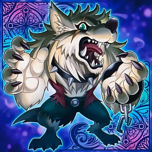 游戏王卡中的狼人野性十足破坏力惊人