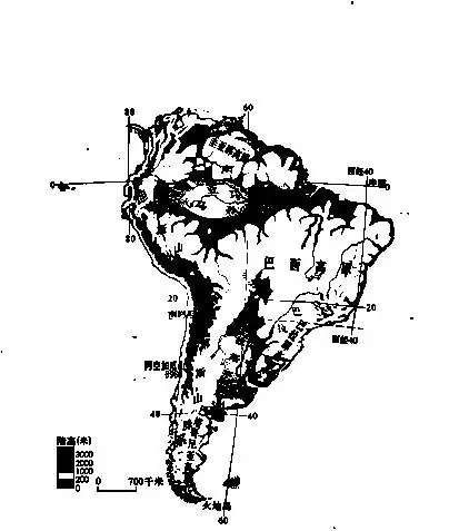 下列关于南美洲位置的说法,错误的是()a.位于西半球的南部b.