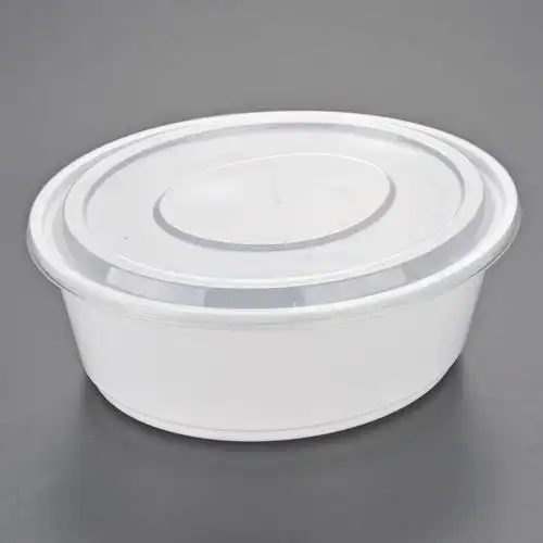 速递3000ml大号打包汤碗椭圆形外卖快餐便当盒一次性水煮鱼冒菜盒