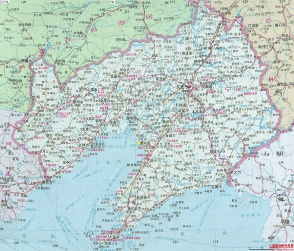 辽宁省交通图2006