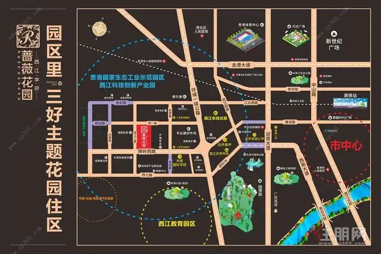 项目位置示意图